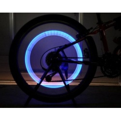 Lampka rowerowa na szprychy LED neon rowerowa nakładka na koła