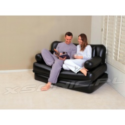 Dmuchana sofa materac łóżko 5w1 Bestway 188 x 152 x 64 cm 75056