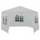 Pawilon ogrodowy namiot altana 6 ścian otwierany na suwak 4 x 4 x 2,6m