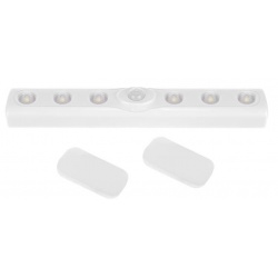 Lampka LED listwa czujnik ruchu i zmierzchu na baterie doświetlająca samoprzylepna
