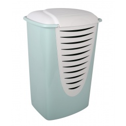 Kosz na pranie bieliznę EDA z pokrywą 70L do łazienki COMFORT 3 kolory
