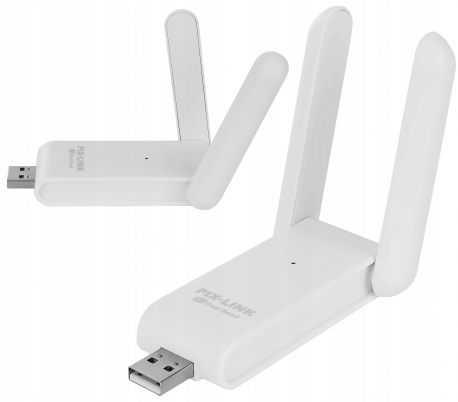 Zewnętrzna karta sieciowa 802.11ac adapter WIFI na USB 600Mbps DUAL