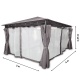 Pawilon ogrodowy altana namiot 3 x 4 metra moskitiera ścianki boczne rozkładane