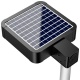 Solarna lampa uliczna LED z czujnikiem ruchu panel słoneczny 15W ogrodowa oświetlenie alejki czujnik zmierzchowy PowerNeed