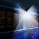 Lampa solarna ścienna świeci na bok 100 LED czujnik ruchu zmierzchu