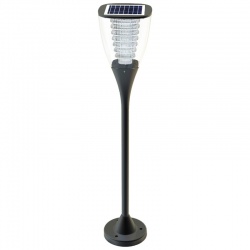 Solarna lampa ogrodowa LED stojąca PowerNeed czujnik zmierzchu