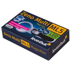 Lupa Levenhuk Zeno Multi ML5 wymienne soczewki i oświetlenie LED