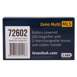 Lupa Levenhuk Zeno Multi ML5 wymienne soczewki i oświetlenie LED