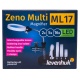 Czarna lupa Levenhuk Zeno Multi ML17 oświetlenie LED zaciski pomocnicze uchwyt do lutownicy
