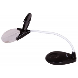 Lupa Levenhuk Zeno Lamp ZL7 powiększenie 2x średnica 125 mm oświetlenie LED