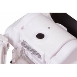 Lupa nagłowna Levenhuk Zeno Vizor HR2 z akumulatorem rozmiar soczewki 100x43/30 mm oświetlenie LED