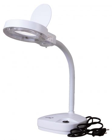 Lupa Levenhuk Zeno Lamp ZL3 LUM powiększenie 2/3x średnica 90/21 mm oświetlenie żarówkowe