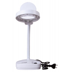 Lupa Levenhuk Zeno Lamp ZL3 LUM powiększenie 2/3x średnica 90/21 mm oświetlenie żarówkowe
