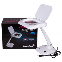 Lupa Levenhuk Zeno Lamp ZL9 powiększenie 2,5x rozmiar soczewki 180x110 mm oświetlenie LED