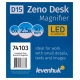 Lupa Levenhuk Zeno Desk D15 Średnica 90/21 mm oświetlenie LED