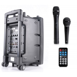 Przenośna kolumna odtwarzacz mobilne nagłośnienie Bluetooth Ibiza Sound PORT10VHF-BT