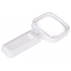 Lupa ręczna Levenhuk Zeno Read ZR10 soczewki 80x80/20 mm oświetlenie LED