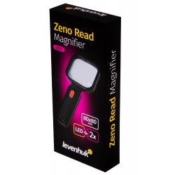 Lupa ręczna Levenhuk Zeno Read ZR10 soczewki 80x80/20 mm oświetlenie LED