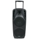 Kolumna mobilna z mikrofonami Ibiza Sound PORT225VHF-BT nagłośnienie na kółkach