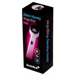 Lupa ręczna Levenhuk Zeno Handy ZH43 oświetlenie powiększenie 10x średnica 30 mm