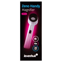 Lupa ręczna Levenhuk Zeno Handy ZH43 oświetlenie powiększenie 10x średnica 30 mm