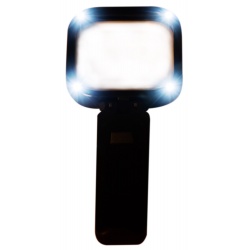 Lupa ręczna Levenhuk Zeno Read ZR10 soczewki 80x80/20 mm oświetlenie LED