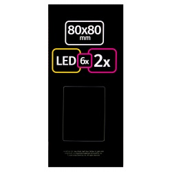 Lupa ręczna Levenhuk Zeno Read ZR10 soczewki 80x80/20 mm oświetlenie LED