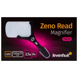 Lupa Levenhuk Zeno Read ZR20 średnica soczewki 125х77/20 mm oświetlenie LED