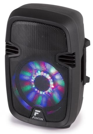 Kolumna mobilna z mikrofonem Fenton FT8LED 8 " 300W z oświetleniem disco