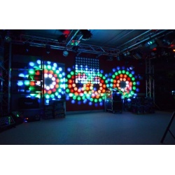 Efekt świetlny BeamZ 4-Some rampa oświetleniowa 4x 57 RGBW LED z funkcją DMX