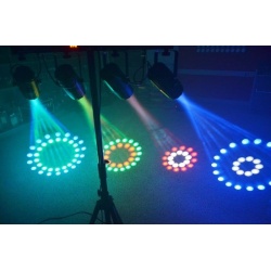 Efekt świetlny BeamZ 4-Some rampa oświetleniowa 4x 57 RGBW LED z funkcją DMX