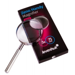 Lupa ręczna Levenhuk Zeno Handy ZH23 powiększenie 3x Średnica 75 mm