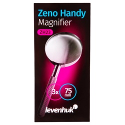Lupa ręczna Levenhuk Zeno Handy ZH23 powiększenie 3x Średnica 75 mm