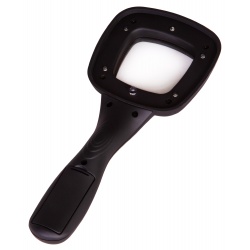 Lupa Levenhuk Zeno Read ZR12 powiększenie 4x średnica soczewki 45x45 mm oświetlenie LED