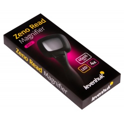 Lupa Levenhuk Zeno Read ZR12 powiększenie 4x średnica soczewki 45x45 mm oświetlenie LED