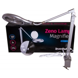 Lupa Levenhuk Zeno Lamp ZL27 LED powiększenie 2/2,5x średnica 170 mm oświetlenie LED