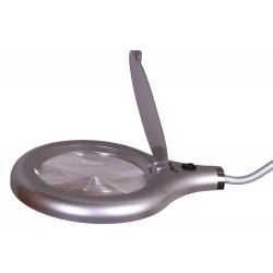 Lupa Levenhuk Zeno Lamp ZL27 LED powiększenie 2/2,5x średnica 170 mm oświetlenie LED