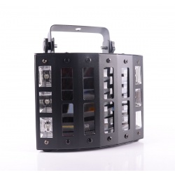 Efekt świetlny reflektor UV Ibiza Derby-UV-Strobe 3-in-1 stroboskop BeamZ Magic1