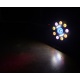 Reflektor dyskotekowy efekt oświetleniowy LED RGBW DMX AFX COMBOPAR-FX