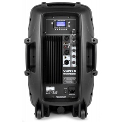 Kolumna na kółkach nagłośnienie mobilne aktywna z Bluetooth Vonyx SPJ-1200ABT