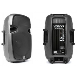Kolumna aktywna Vonyx SPJ-1500A 800W wzmacniacz z crossoverem na kółkach