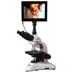 Trójokularowy mikroskop cyfrowy Levenhuk MED D20T LCD 40–1000x