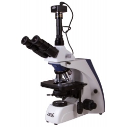 Trójokularowy mikroskop Levenhuk MED D35T 40–1000x kamera