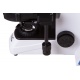 Dwuokularowy mikroskop Levenhuk MED 45B głowica dwuokularowa kontrastowo-fazowe planarno-achromatyczne soczewki obiektywowe