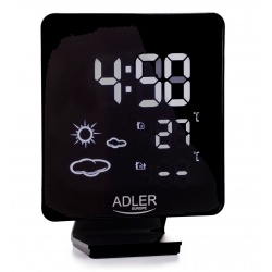 Wielofunkcyjna stacja pogody termometr wilgotność zegar Adler AD 1176 pogodowa