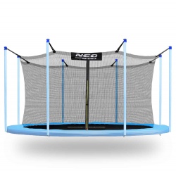 Siatka wewnętrzna 374 cm do trampoliny ogrodowej 12FT 8 słupków