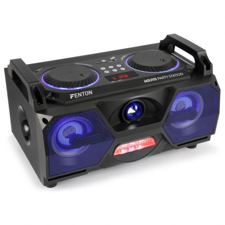 Odtwarzacz imprezowy muzy ze smartfona MP3 USB Bluetooth boombox Party Station Fenton MDJ115