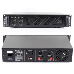 Wzmacniacz Ibiza 4 oraz 8 Ohm 2 x 600W i 2 x 800W montaż rack 3U