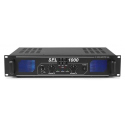 Wzmacniacz 2 x 500W Skytec SPL1000 z wbudowanym 3-pasmowy korektorem
