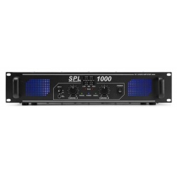 Wzmacniacz 2 x 500W Skytec SPL1000 z wbudowanym 3-pasmowy korektorem